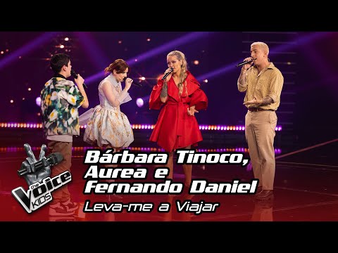 Bárbara Tinoco, Aurea and Fernando Daniel - "Leva-me a Viajar" | The Voice Kids Portugal