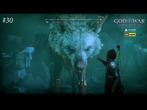 God of War Ragnarök PS5 4K 60FPS HDR Walkthrough Gameplay Part 30 - Pursue Garm