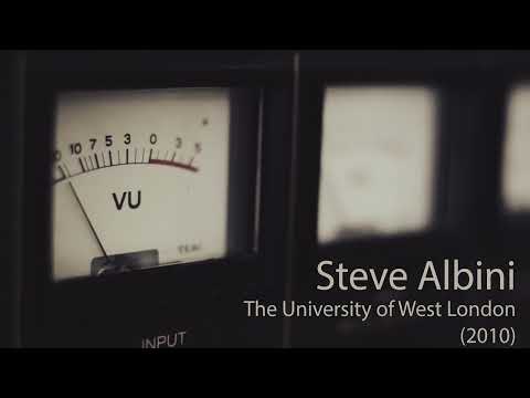 Steve Albini @ The University of West London (2010)