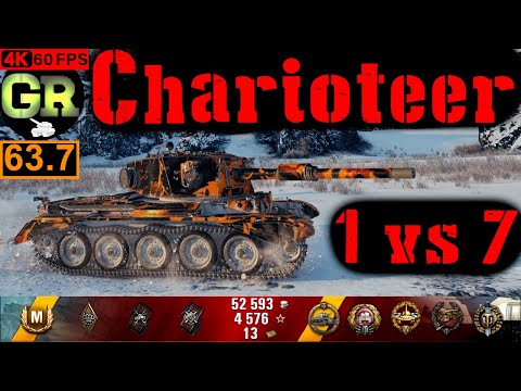 64_World of Tanks Charioteer WoT Replay - 7 Kills 4.1K DMG(Patch 1.5.0)
