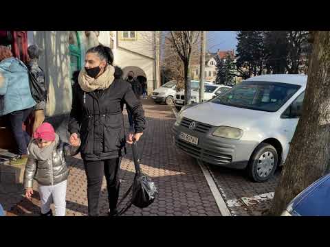 Bistrița, Romania - 4K Virtual City Walking Tour