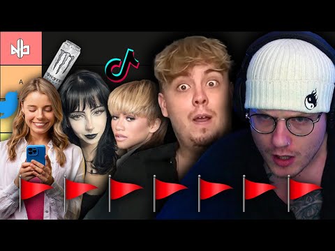 Eine FRISUR ist schlimmer als CHEATEN??? 😂 | Niek und Kroko machen RED FLAG Tierlist | Niekbeats