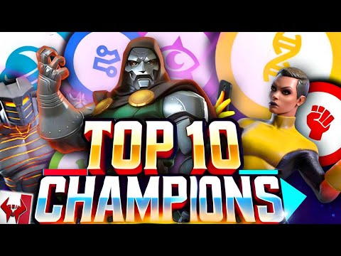 TOP 10 CHAMPIONS Of Each Class in Marvel Contest of Champions