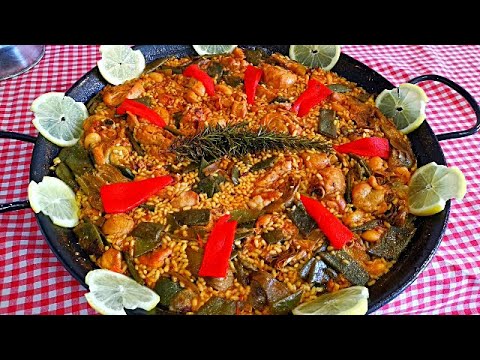 Paella Valenciana - una gran Paella (A mi manera)