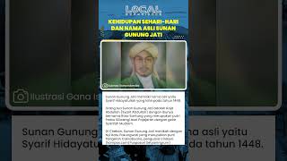 Sunan Gunung Jati Bernama Syarif Hidayatullah Putra dari Rara Santang dan Raja Abdullah