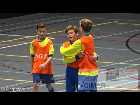 derde en laatste serie doelpunten poulefase DOVO JO13 zaalvoetbaltoernooi 2019