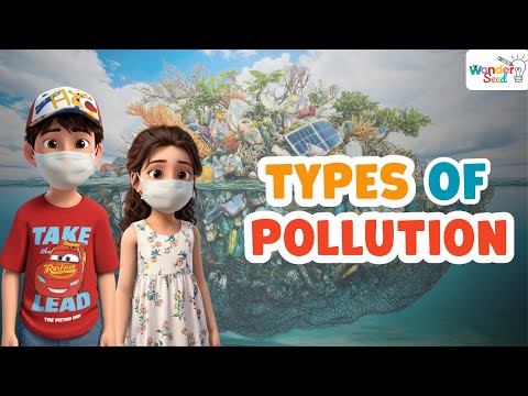 What Is Pollution? | Types of Pollution Explained | Kids Educational Video WonderSeed