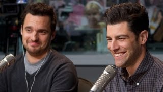 'New Girl' Stars Max Greenfield & Jake Johnson | Interview | On Air with Ryan Seacrest video