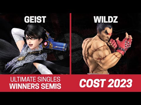 COST 2023 Singles Winners Semis - Geist (Bayonetta) vs Wildz (Kazuya) - SSBU Tournament