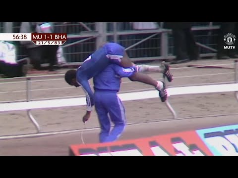 Horrible tackle rewarded in Brighton vs Man United FA Cup Final 1983