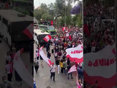 El cuadro de Deportes Copiapó en Plaza de Armas