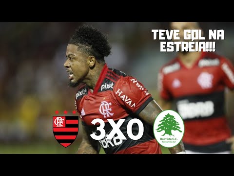 Flamengo 3 x 0 Boa Vista  VITINHO E MARINHO JOGARAM MUITO!   Melhores Momentos - Carioca 02/02/2022