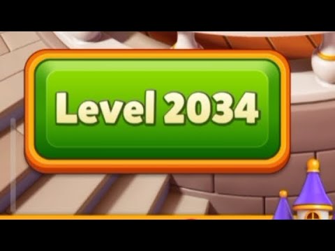 Royal Match level #2034 #2035 #2036 #2037  #youtube #gaming #games #youtubeshorts #royalmatchasian