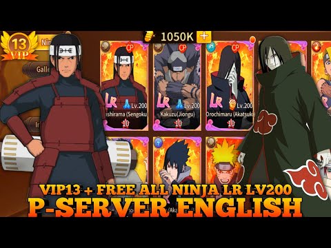 New LR Hashirama (Sengoku), Orochi Akatsuki, Kakuzu(Jiongu) , P-Server English