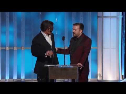 Ricky Gervais conduce i Golden Globe 2012 - Apertura (sub ita)