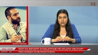 İran'daki Tahran Çarşısı Eylemlerini MedyascopeTV'ye Değerlendirdim