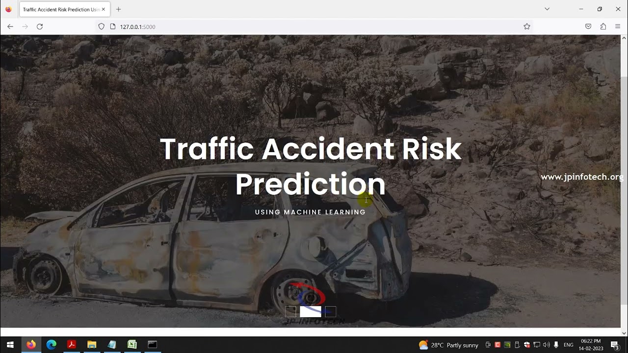 Traffic Accident Risk Prediction Using Machine Learning | Python Final Year IEEE Project