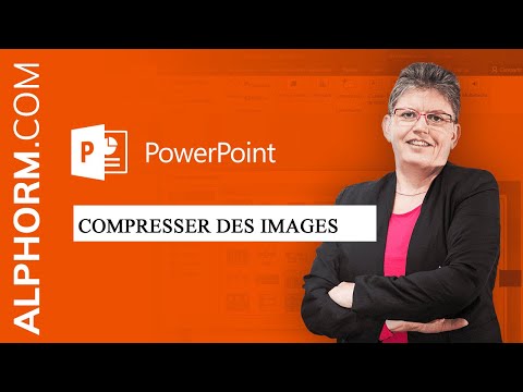 Comment compresser des images sous Powerpoint 2016 Vidéo Tuto