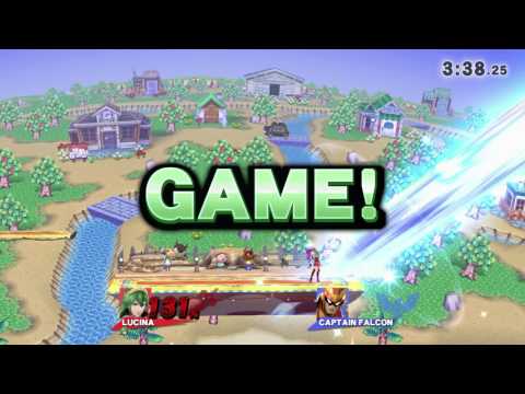 decent lucina edgeguard