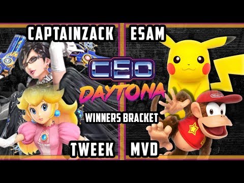 CEO 2018 Smash 4 - PG | MVD & PG | ESAM Vs. CaptainZack & Tweek - Wii U Doubles Bracket