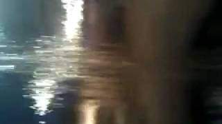 Waterfall lens sculpture