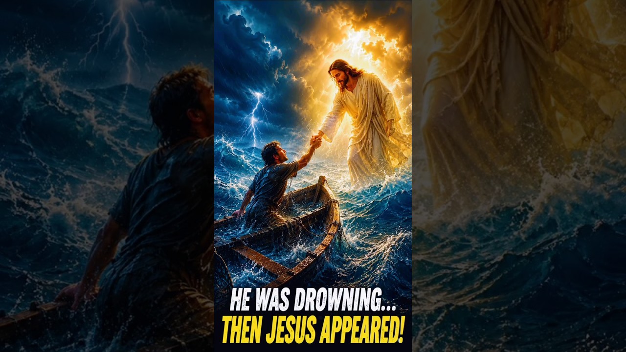 He Was Trapped… Then Jesus Appeared 🙏 #Shorts