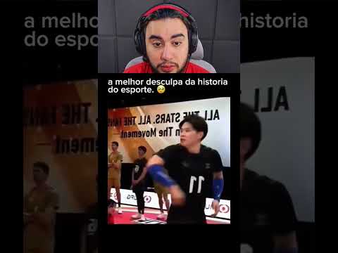 A MELHOR DESCULPA DA HISTÓRIA DO ESPORTE