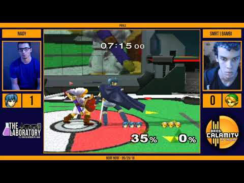 norf norf | Nagy (Marth) vs SMRT|bambi (Y.Link) - Pools - Melee
