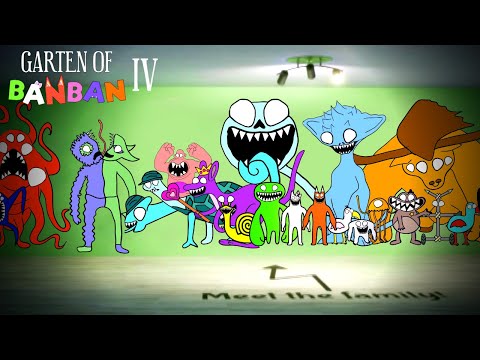 Garten of BanBan 4 - ALL NEW BOSSES + ENDING (Chapter 1)