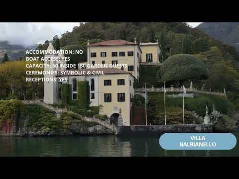 Lake Como: The Most Romantic Wedding Venues in Italy