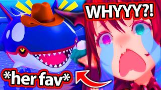 IRyS Reaction to Kyogre Talking Like a Cowboy In Pokopia is Hilarious 【Hololive】