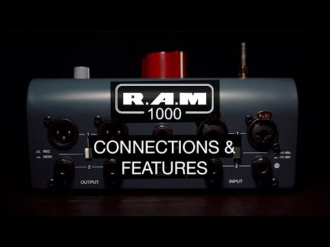 Heritage Audio - R.A.M 1000 - Connections & Features