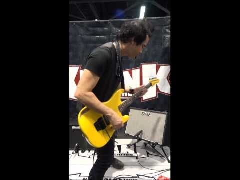 TRIXTER'S STEVE BROWN AT WINTER NAMM 2012