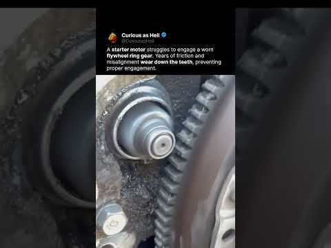 Worn Out Flywheel Teeth ⚙️