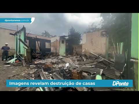 Imagens revelam destruição de residências em São João do Triunfo; confira