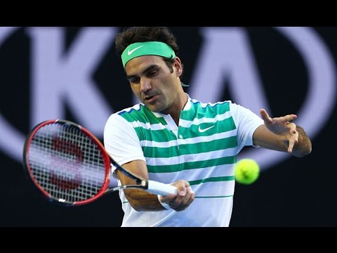 Roger Federer v Nikolaz Basilashvili highlights (1R) | Australian Open 2016