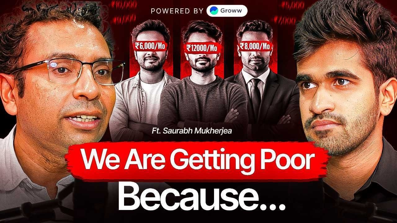Why India’s Middle Class Is Getting Poorer | Saurabh Mukherjea Explains | Kushal Lodha #330