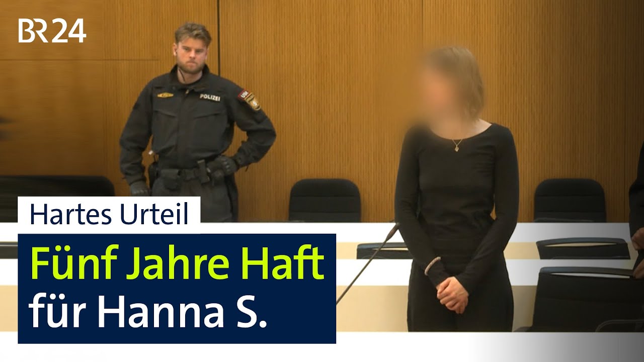 Urteilsverkündung: Fünf Jahre Haft für Hanna S.  | BR24