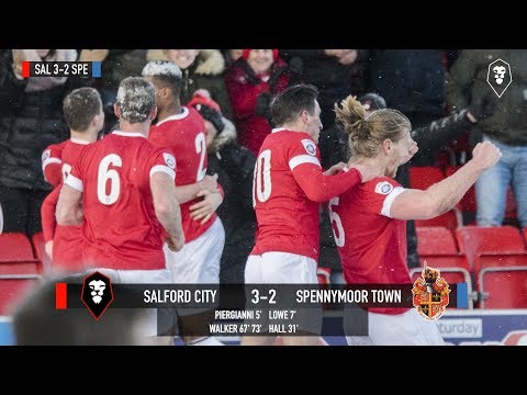 Salford City 3-2 Spennymoor Town - National League North 18/03