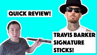 Video thumbnail for REVIEW! | Zildjian Travis Barker Drum Sticks! by Sean Zetterlund
