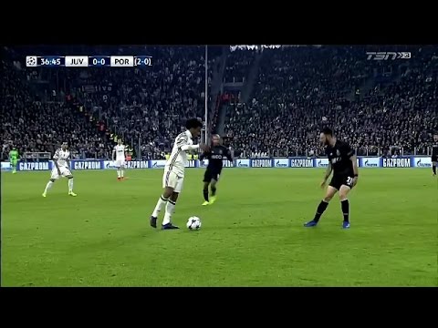 Juan Guillermo Cuadrado vs Porto  (Home) - Individual Highlights - 14/03/17 - HD