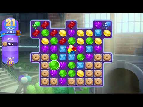 Wonka's World of Candy Level 8 no booster [Gameplay Walkthrough] [Zynga]