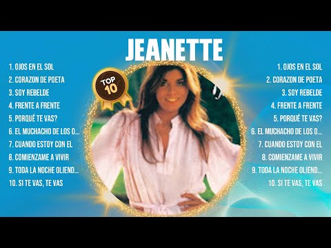 Las mejores canciones del álbum completo de Jeanette 2024