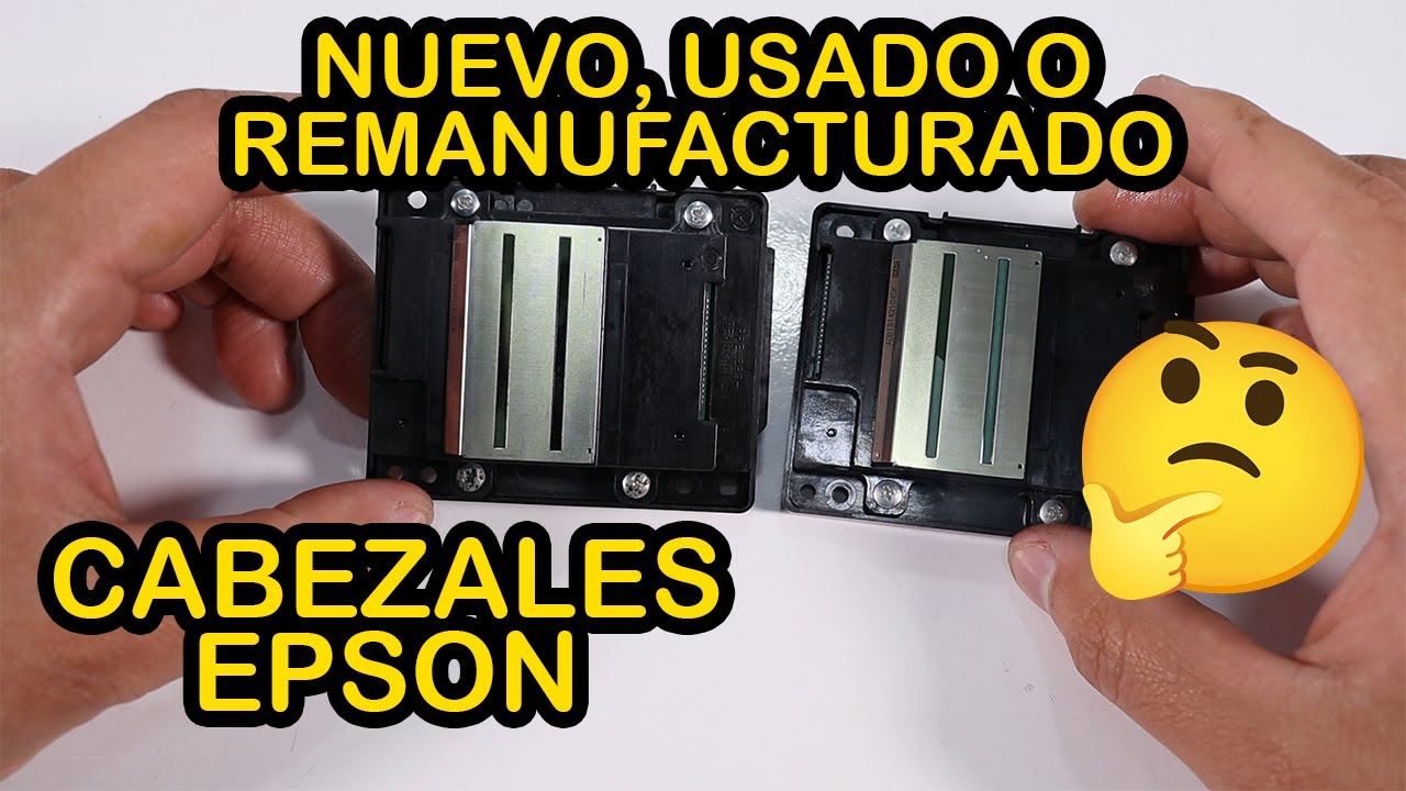 How to identify a new or used or remanufactured Epson printer head?