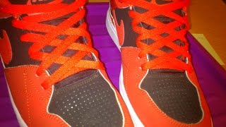 Как красиво завязывать шнурки на кроссовках nike