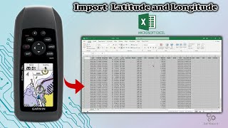 Import Waypoints or Location Data from Garmin GPS 78s to Microsoft Excel