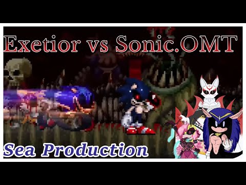 Exetior Reacts | Sonic OMT vs Exetior Sprite Animation | Ft. Manami & Cecelia