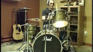 Ramones - I&#39;m Affected drum cover