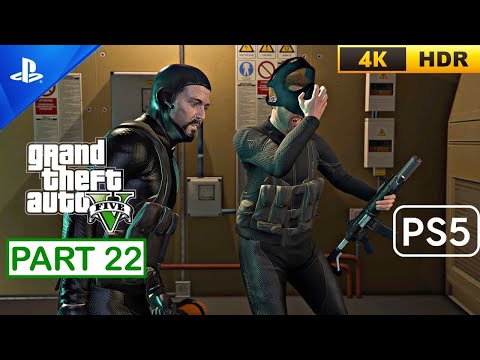 GTA V PS5 - Gameplay Walkthrough (60FPS 4K HDR) Part 22 No Commentary