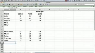How to Shift Everything Down in Excel : Using Microsoft Excel